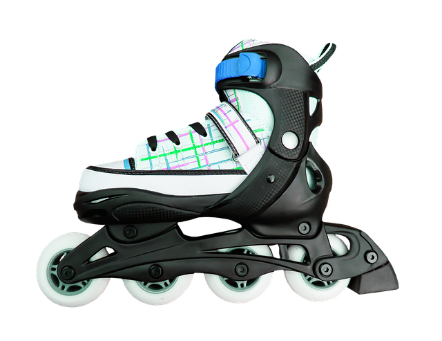  the essence of winter fun on wheels with an image of a picturesque outdoor roller skating park nestled in a snowy wonderland